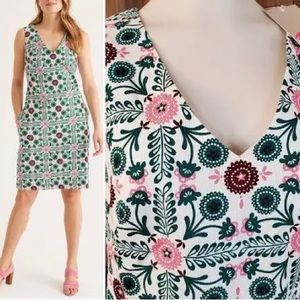 NWT Boden Tatiana textured sleeveless shift dress; Size 8